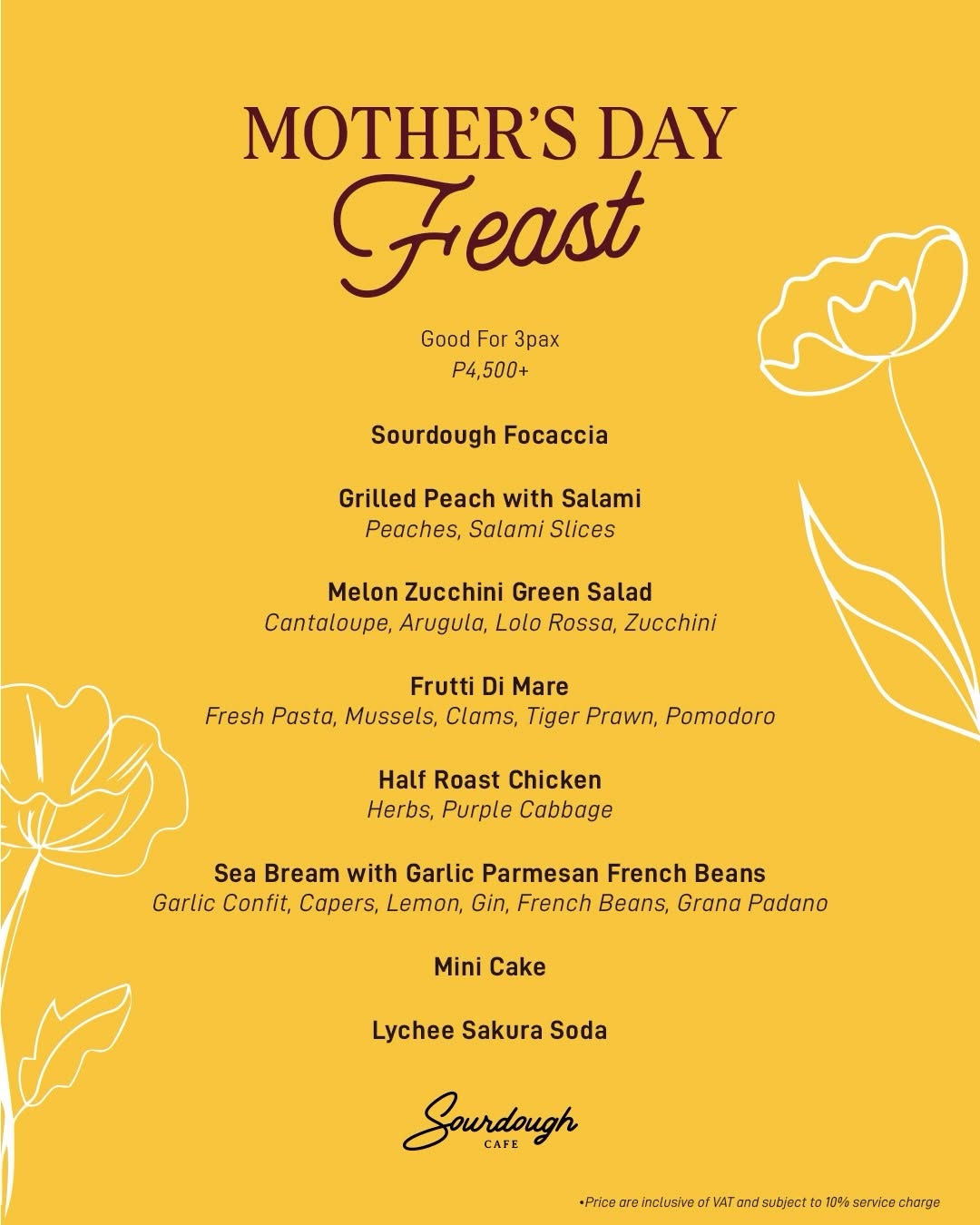 Mother's Day spread